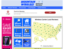 Tablet Screenshot of mountainwireless.net